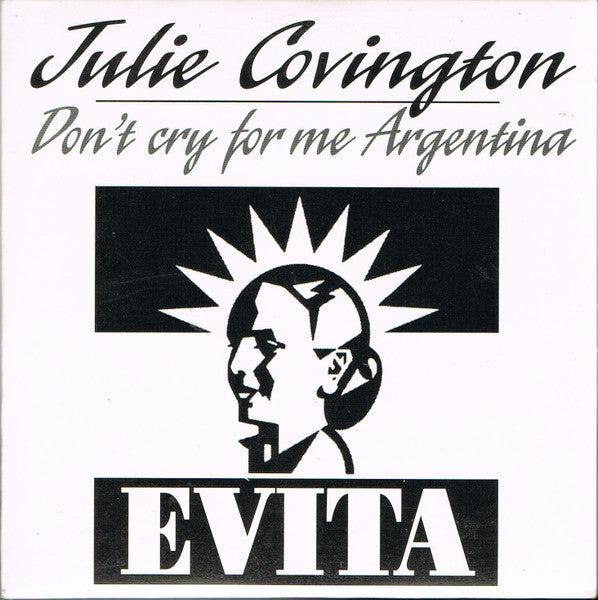 Julie Covington : Don't Cry For Me Argentina (CD, Single, Car)