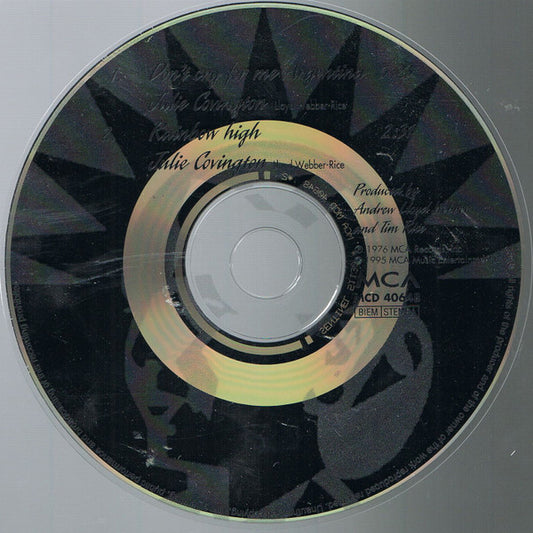 Julie Covington : Don't Cry For Me Argentina (CD, Single, Car)