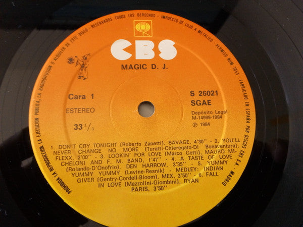 Various : Magic Dee Jay (LP, Comp, P/Mixed)