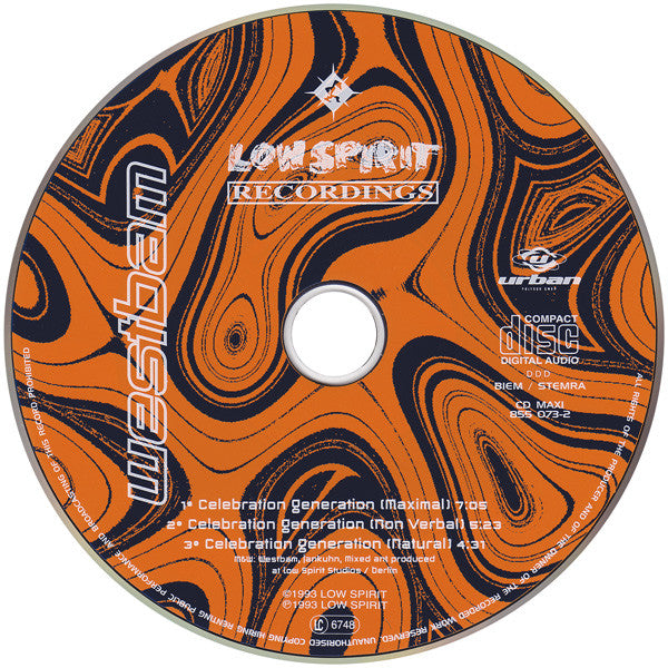 WestBam : Celebration Generation (Chapter 1) (CD, Maxi)