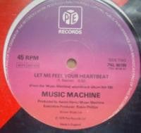 Music Machine (3) : The Music Machine / Let Me Feel Your Heartbeat (12")