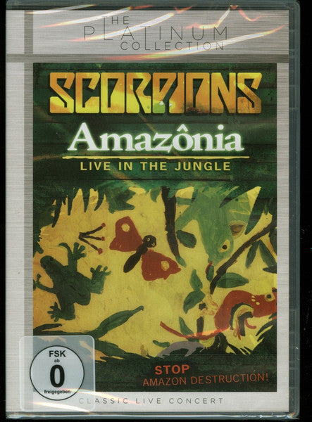 Scorpions : Amazônia - Live In The Jungle (DVD-V, RE, PAL, Zon)