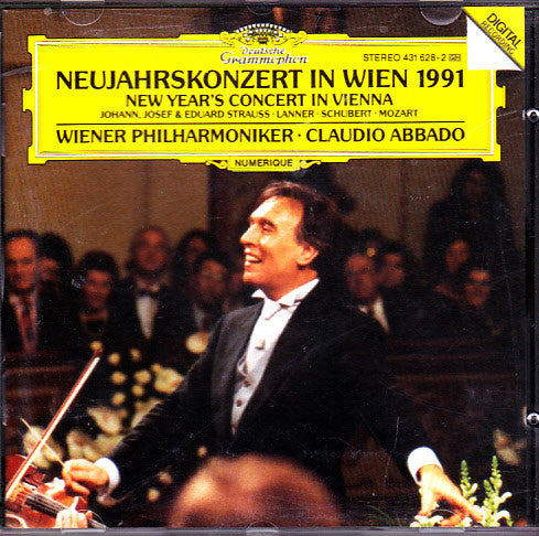 Wiener Philharmoniker, Claudio Abbado : Neujahrskonzert In Wien 1991 = New Year's Concert In Vienna (CD, Album)