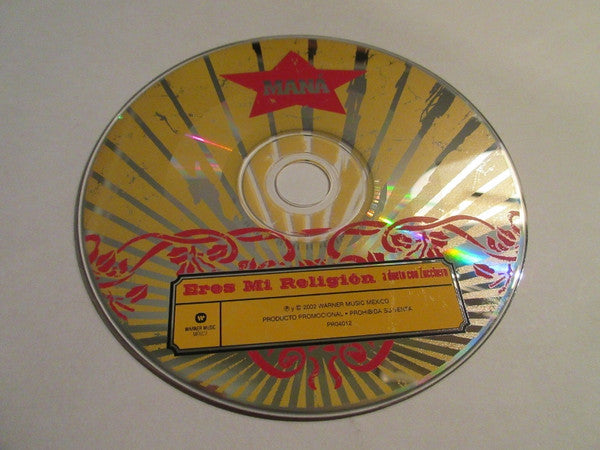 Maná Featuring Zucchero : Eres Mi Religión (CD, Single, Promo)