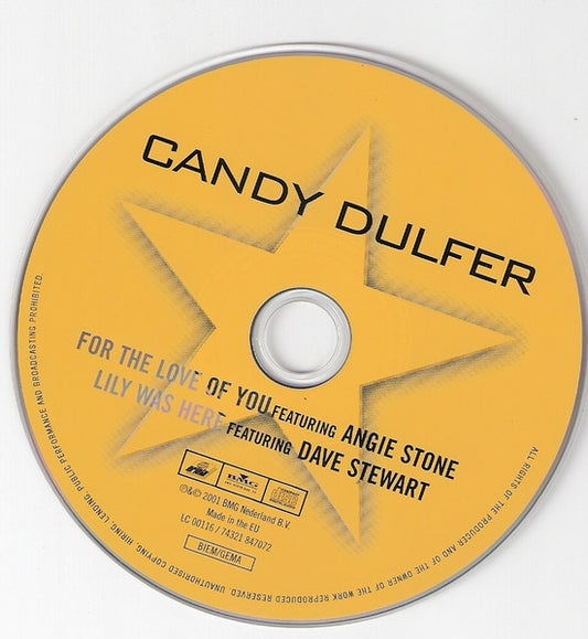 Candy Dulfer Featuring Angie Stone : For The Love Of You (CD, Single, Car)