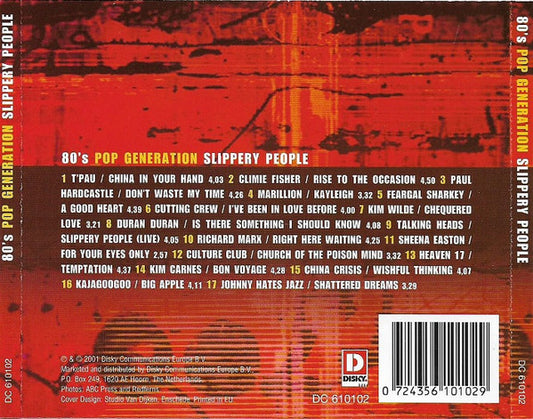 Various : 80's Pop Generation - Slippery People (CD, Comp)