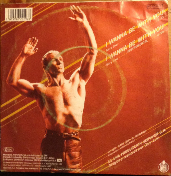 Gary Low : I Wanna Be With You (7", Single)