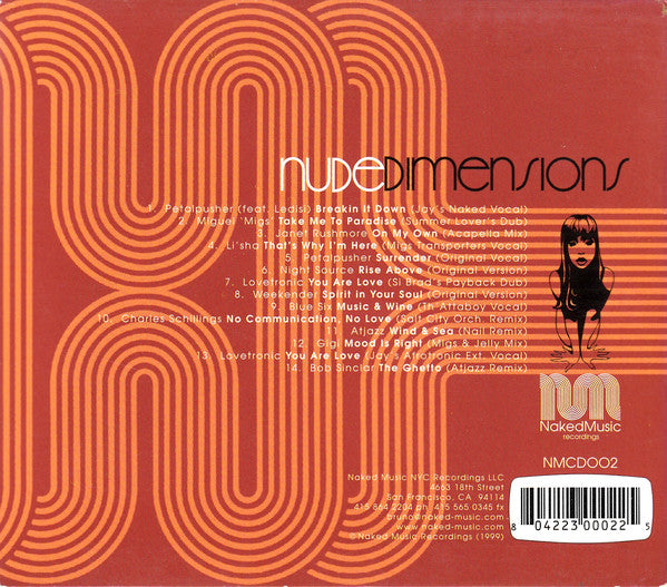 Miguel Migs : Nude Dimensions - The Petalpusher Session (CD, Comp, Mixed)