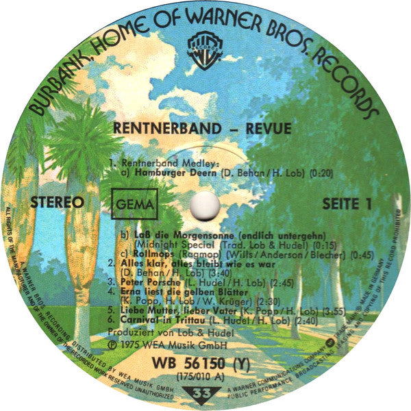Rentnerband : Revue (LP, Album)
