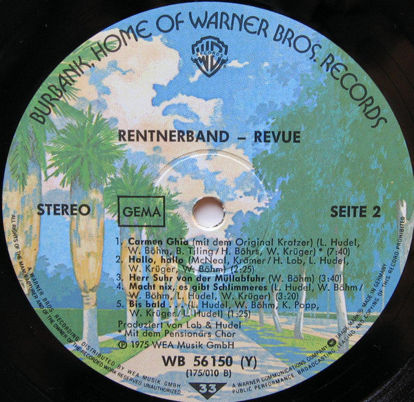Rentnerband : Revue (LP, Album)