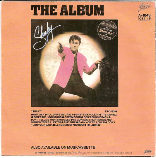 Shakin' Stevens : It's Raining (7", Single)