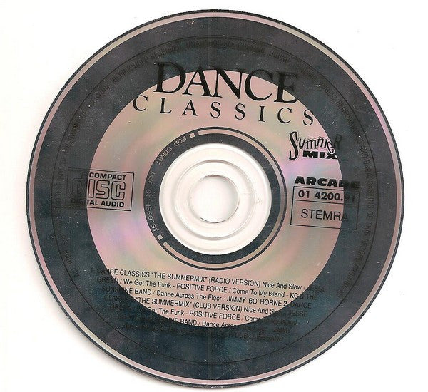 Various : Dance Classics - "The Summer Mix" (CD, Maxi, P/Mixed, sli)