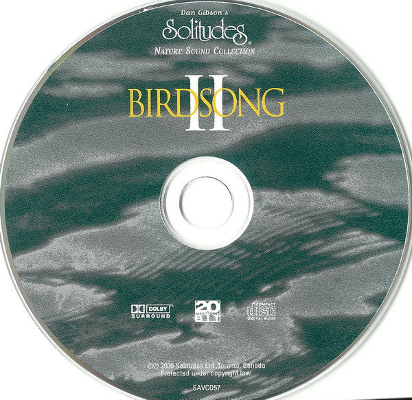 Dan Gibson : Birdsong II (CD, Album, RE)