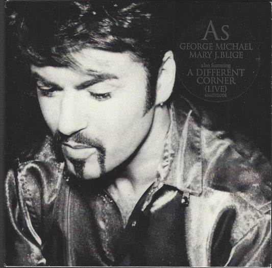 George Michael & Mary J. Blige : As (CD, Single, Car)