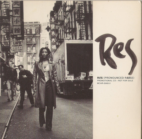 Res : Res (Pronounced REESE) (CD, Advance, Promo, Smplr, Car)