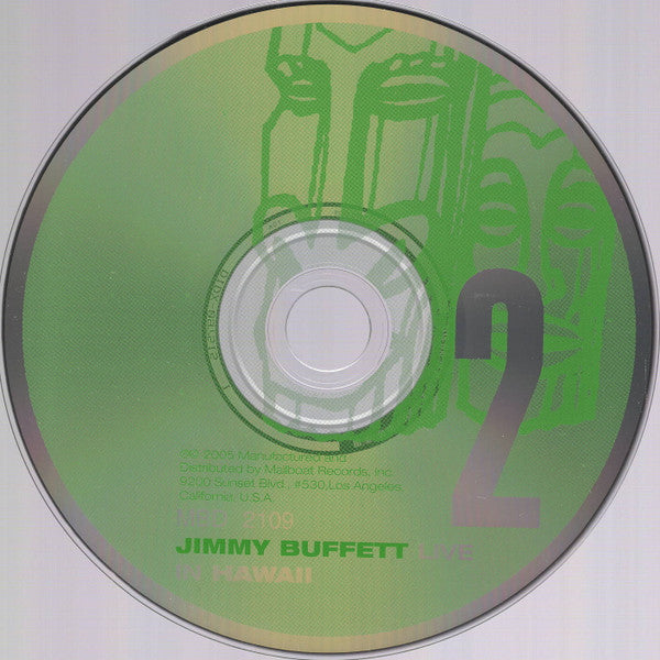 Jimmy Buffett : Live in Hawaii (2xCD + DVD-V)