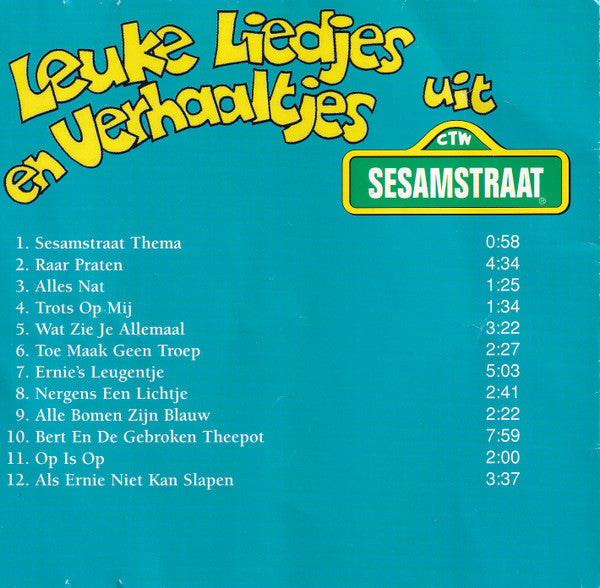 Sesamstraat : Leuke Liedjes en Verhaaltjes uit CTW Sesamstraat (CD, Album, Comp)
