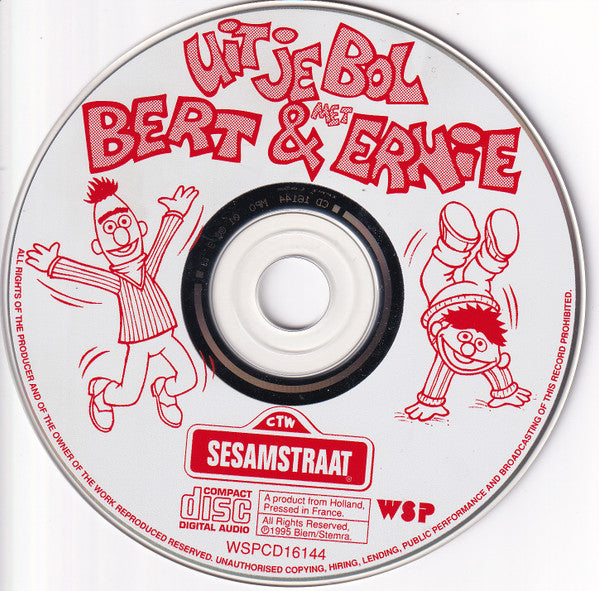 Bert & Ernie : Uit Je Bol Met  (CD, Comp)