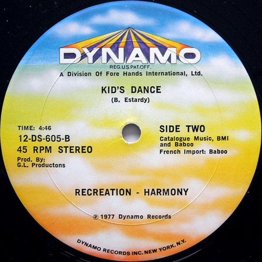 L.E.B. Harmony : Childhood Forever / Kid's Dance (12")
