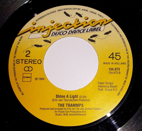 The Trammps : I Will Be Here For You (7", Single)