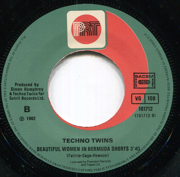 Techno Twins : Swing Together (7")