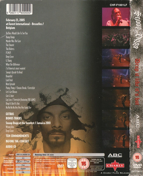 Snoop Dogg : Drop It Like It's Hot (DVD-V, PAL + CD, Comp, Liv)