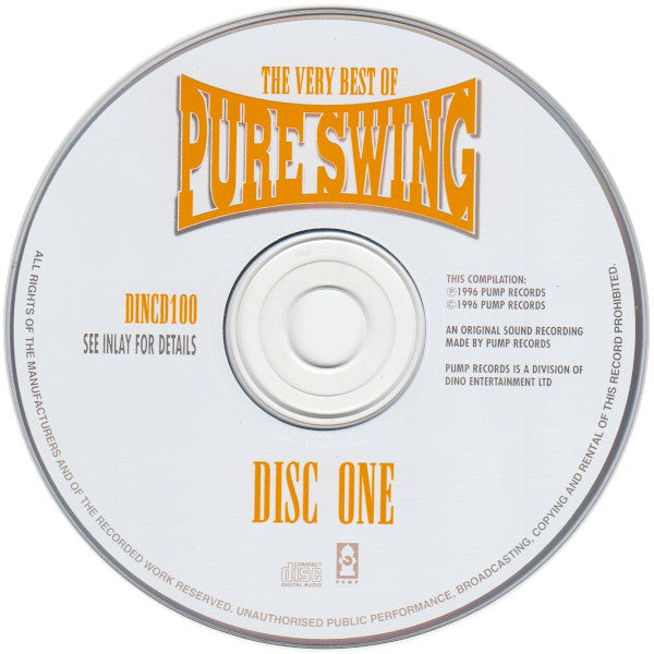 Various : The Very Best Of Pure Swing (3xCD, Comp)