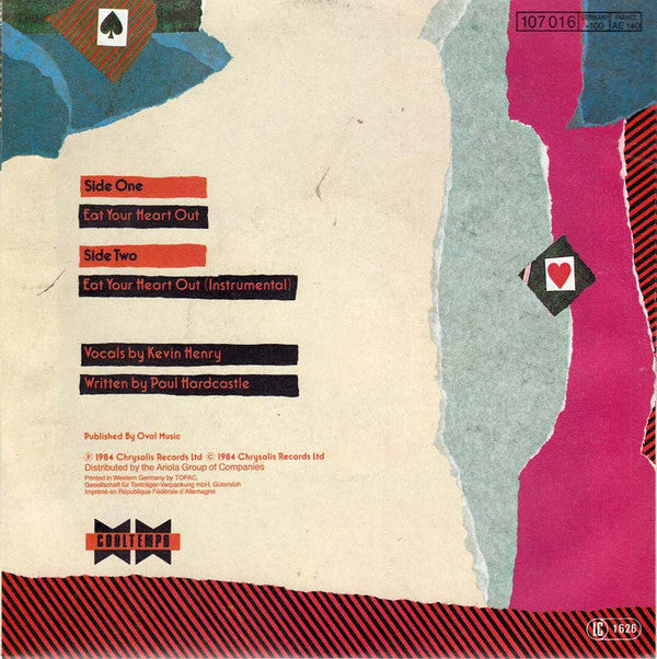 Paul Hardcastle : Eat Your Heart Out (7", Single)