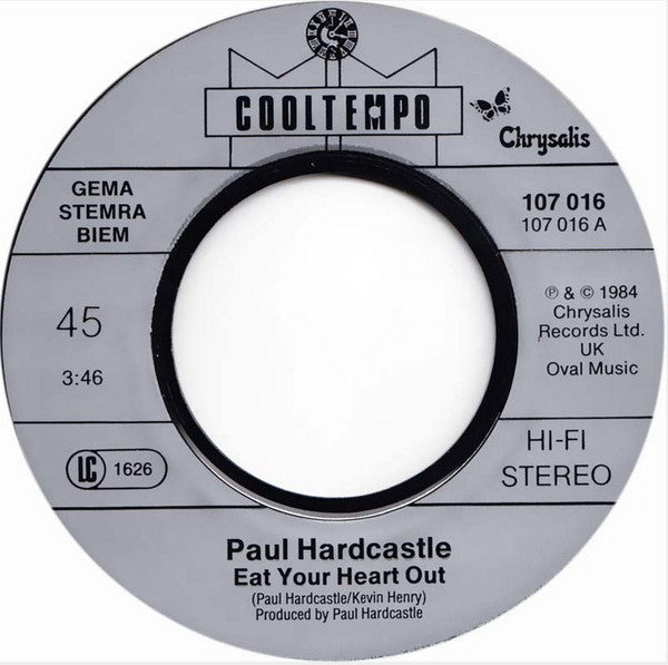 Paul Hardcastle : Eat Your Heart Out (7", Single)