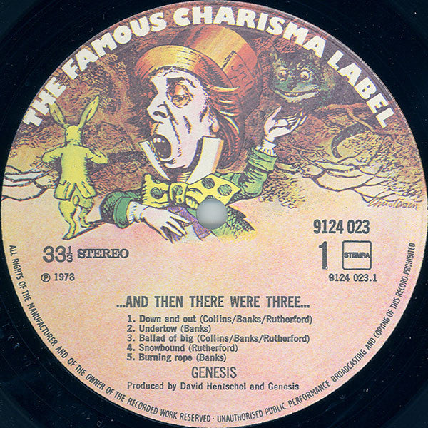 Genesis : ... And Then There Were Three (LP, Album, RE, Gat)