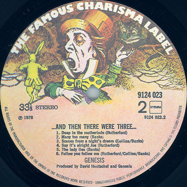 Genesis : ... And Then There Were Three (LP, Album, RE, Gat)