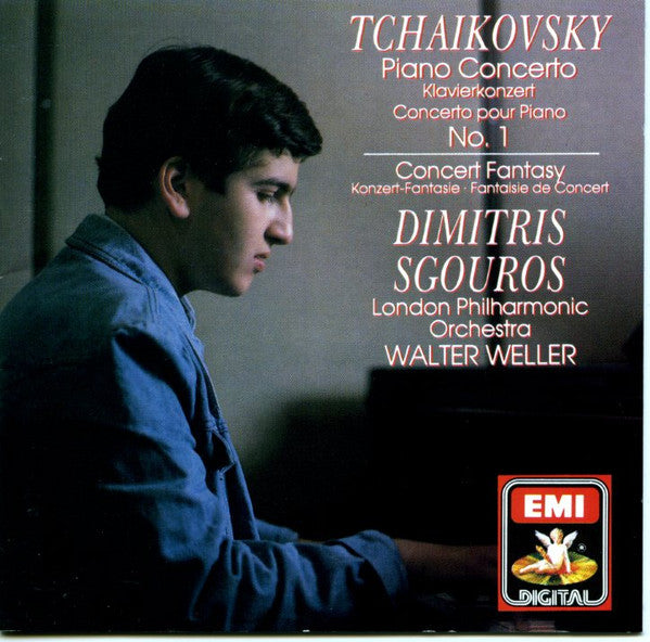 Pyotr Ilyich Tchaikovsky, Dimitris Sgouros, Walter Weller, London Philharmonic Orchestra : Tchaikovsky – Piano Concerto No.1, Concert Fantasy (CD, Album)