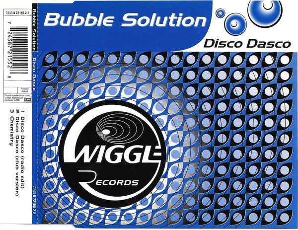 Bubble Solution : Disco Dasco (CD, Maxi)