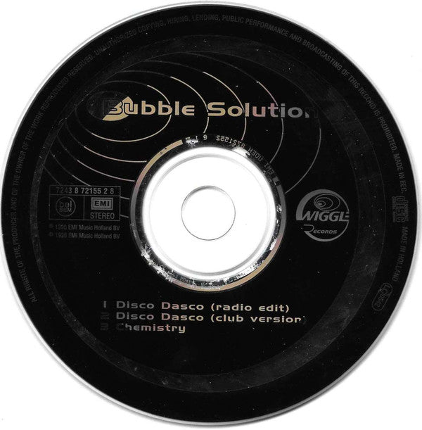 Bubble Solution : Disco Dasco (CD, Maxi)