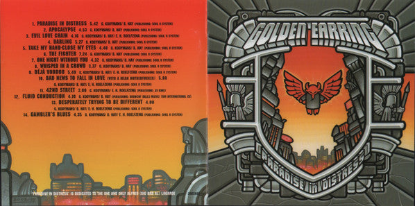 Golden Earring : Paradise In Distress (CD, Album)