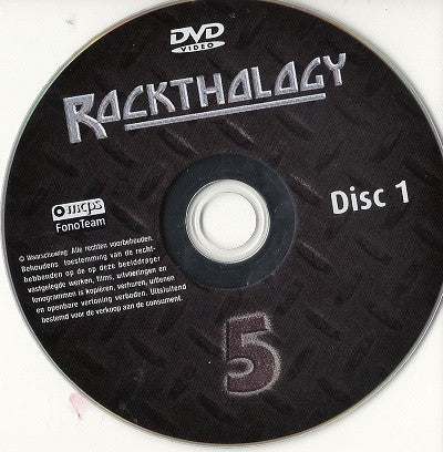 Various : Rockthology 5 (4xDVD-V, Comp, Multichannel, Dol)