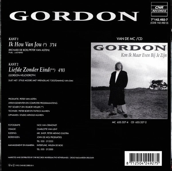 Gordon (3) : Ik Hou Van Jou (7", Single)