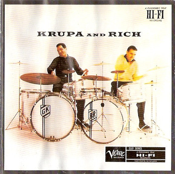 Gene Krupa - Buddy Rich : Krupa And Rich (CD, Album, RM)