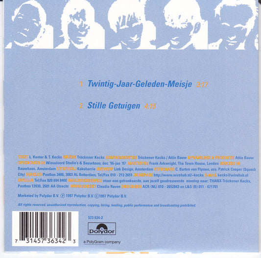 Tröckener Kecks : Twintig-Jaar-Geleden-Meisje (CD, Single)
