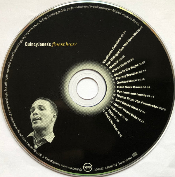 Quincy Jones : Quincy Jones's Finest Hour (CD, Comp)
