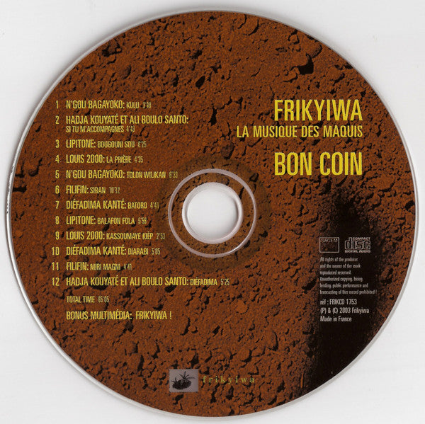Various : Frikyiwa - La Musique Des Maquis - Bon Coin (CD, Comp)