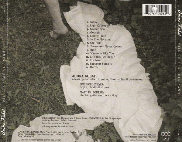 Audra Kubat : Million Year Old Sand (CD, Album)