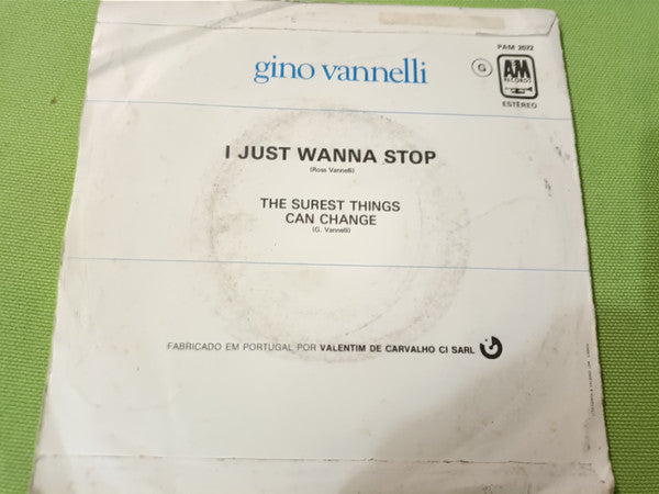 Gino Vannelli : I Just Wanna Stop (7")