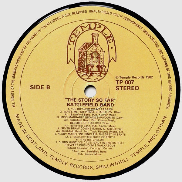 Battlefield Band : The Story So Far (LP, Comp)