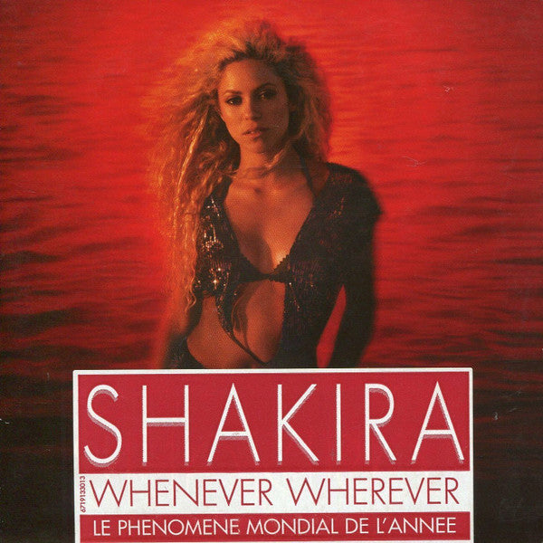 Shakira : Whenever, Wherever (CD, Single, Car)