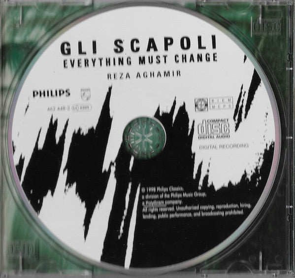 Gli Scapoli, Reza Aghamir Featuring Sissel : Everything Must Change (CD, Album)