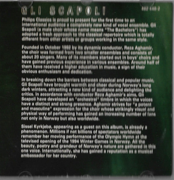 Gli Scapoli, Reza Aghamir Featuring Sissel : Everything Must Change (CD, Album)