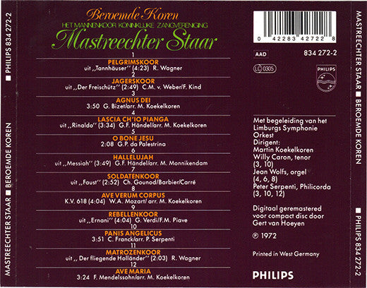 De Mastreechter Staar : Beroemde Koren (CD, Album, RE)