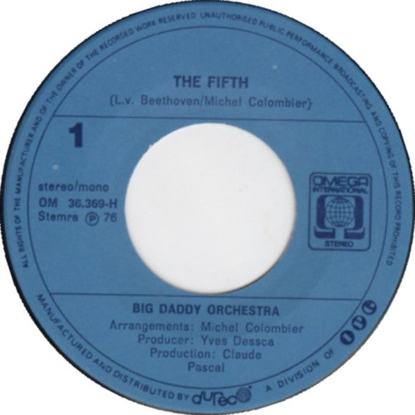 Big Daddy Orchestra : The Fifth (7", Single)