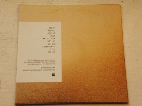 Balthazar (6) : Thin Walls (CDr, Album, Num, Promo, Wat)